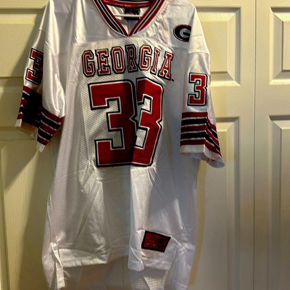 Real nice Jersey Georgia brand new with tags size large nice to have for fan